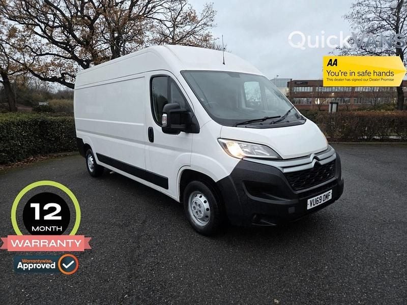 White Used 2019 Citroën Relay Van | £8,595 (Super price) - Image 1/2