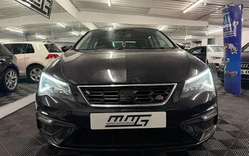 Used Seat Leon FR 150 HP (110 kW) 2017 Black Hatchback