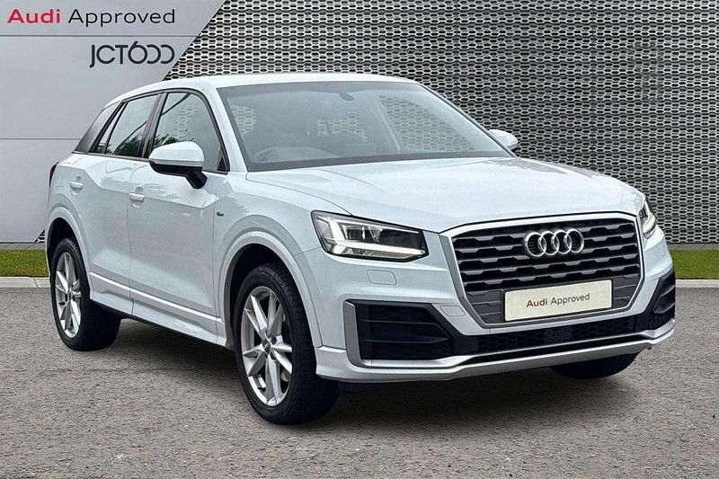 White Used 2018 Audi Q2 S-Line SUV | £13,000 (A bit pricey) - Image 1/4
