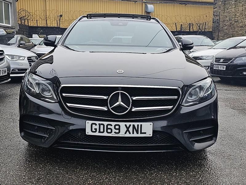 Used Mercedes E220 AMG line 2020 Black Estate