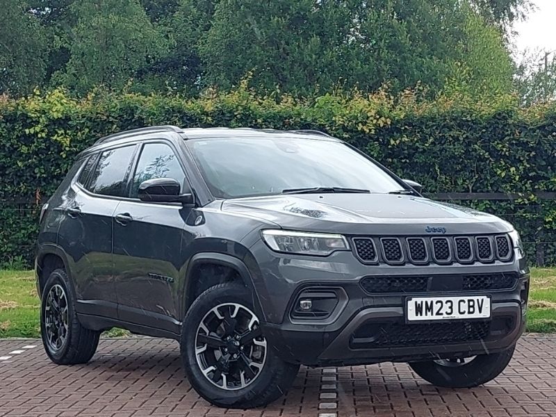Grey Used 2023 Jeep Compass Trailhawk SUV | £18,998 (Fair price) - Image 1/4