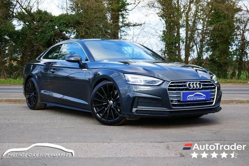 Used Audi A5 S-Line 190 HP (139 kW) 2019 Grey Coupe