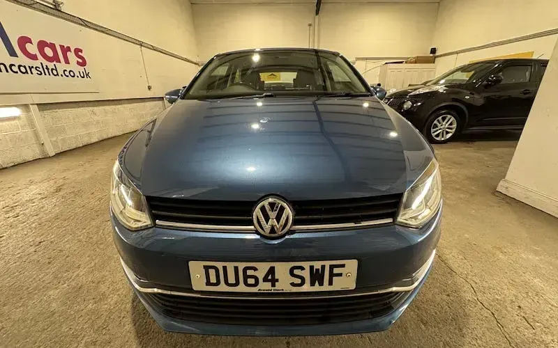 Used VW Polo SE 60 HP (44 kW) 2014 Blue Hatchback