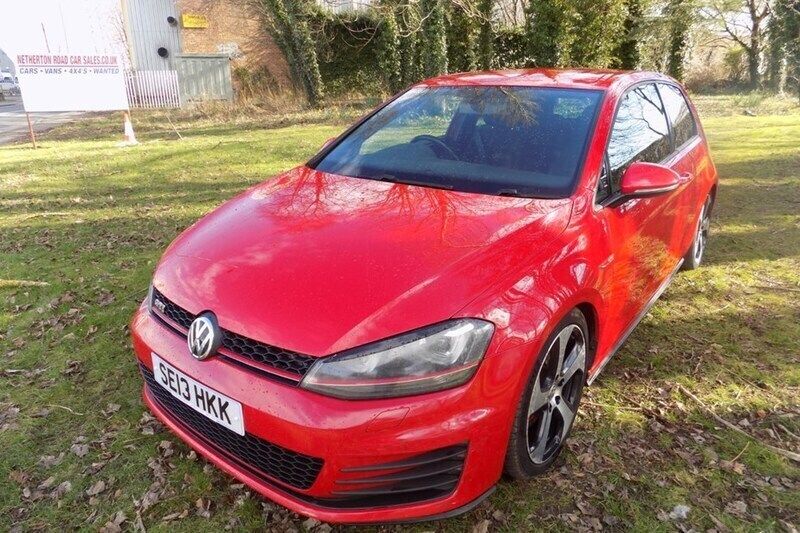 Red Used 2013 VW Golf VII GTI Hatchback | £9,695 (Good price) - Image 1/1