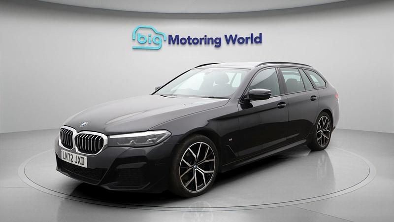 Used BMW 520 M Sport 184 HP (135 kW) 2022 Black Estate