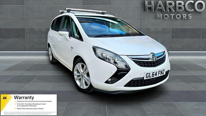 White Used 2014 Vauxhall Zafira SRi MPV | £4,495 (Good price) - Image 1/4