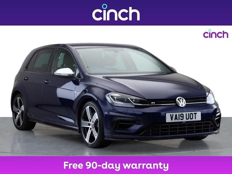 Blue Used 2019 VW Golf VII R Hatchback | £21,849 (Good price) - Image 1/3
