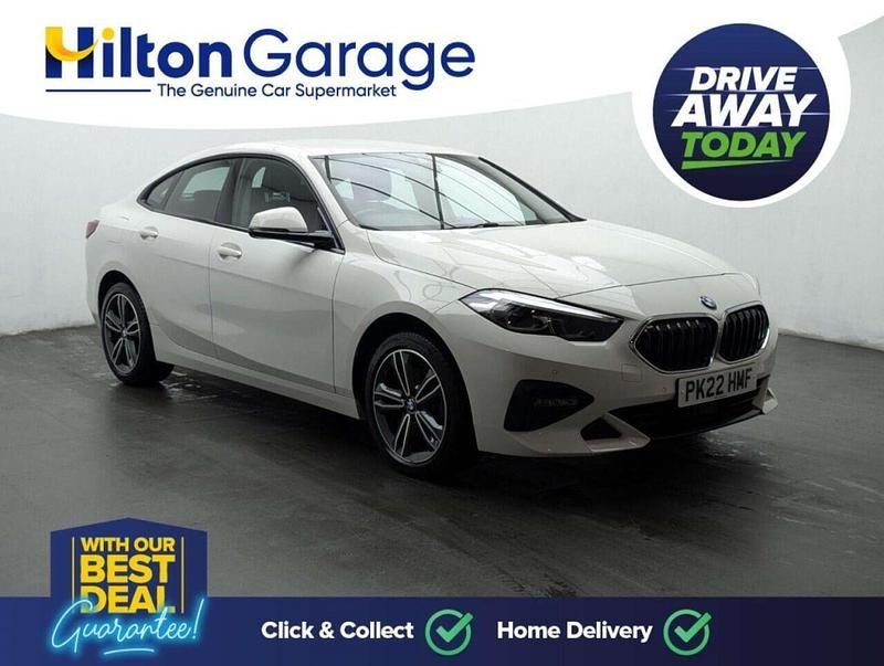 Used BMW 218 Sport Line 136 HP (100 kW) 2022 White Coupe