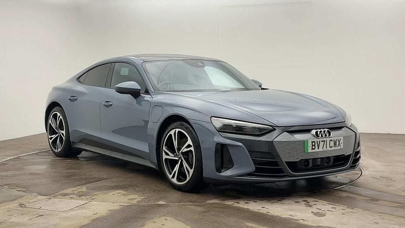 Grey Used 2021 Audi e-tron GT quattro Sedan | £33,795 (Fair price) - Image 1/4