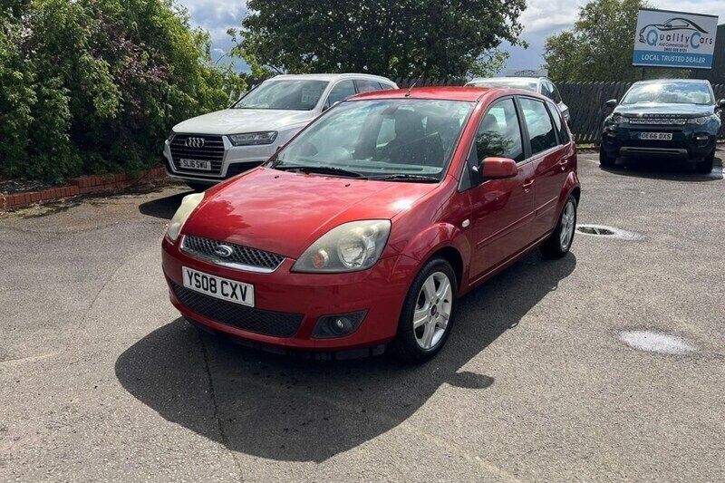 Red Used 2008 Ford Fiesta Zetec Hatchback | £995 (Super price) - Image 1/1