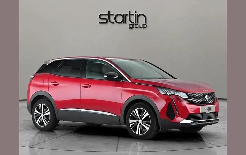 Red Used 2022 Peugeot 3008 Allure SUV | £11,999 (Good price) - Image 1/1