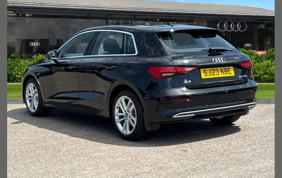 Used Audi A3 Sport 150 HP (110 kW) 2023 Black Sedan
