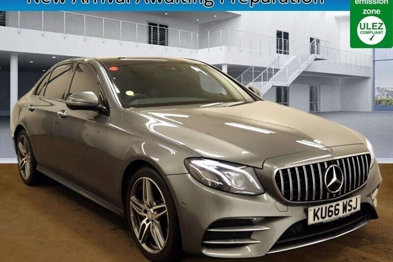 Grey Used 2016 Mercedes E220 AMG Line Premium Plus Sedan | £16,800 (A bit pricey) - Image 1/1