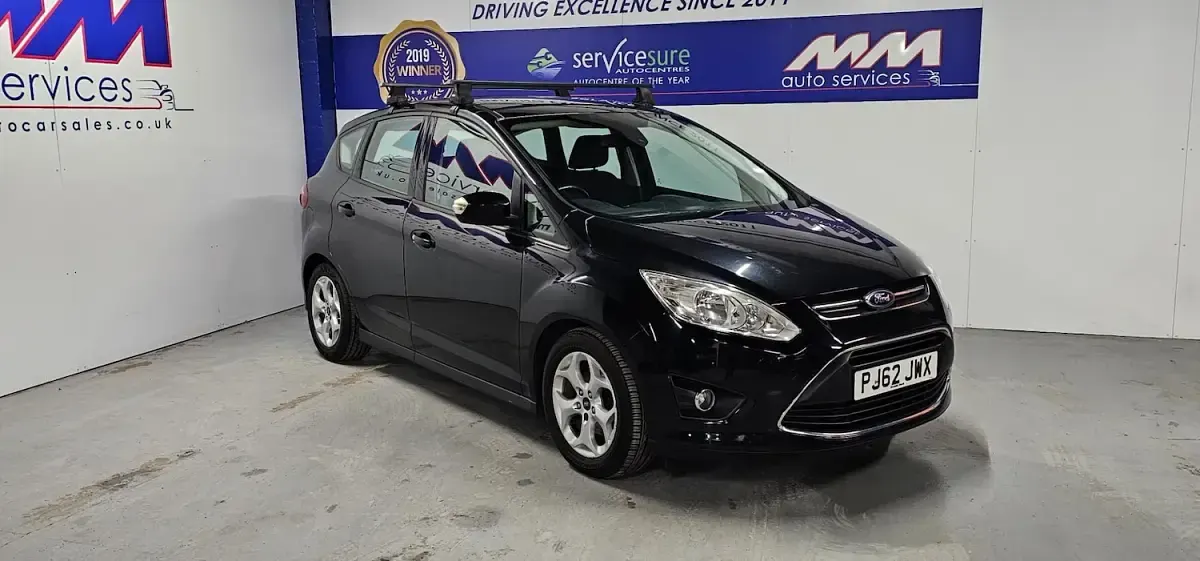 Used Ford C-MAX Zetec 103 HP (75 kW) 2012 Black MPV