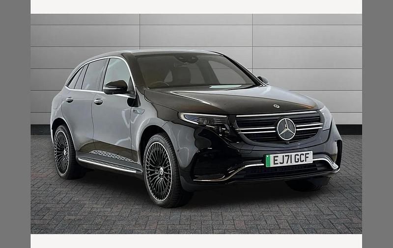 Used Mercedes EQC400 AMG Line Premium Plus 300 kW (408 HP) 2021 Black SUV