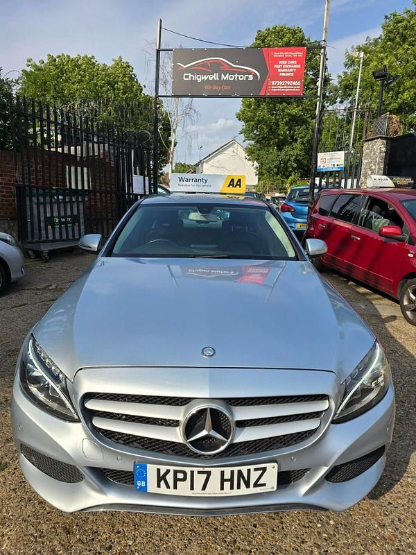 Silver Used 2017 Mercedes C200 Sedan | £9,450 - Image 1/4