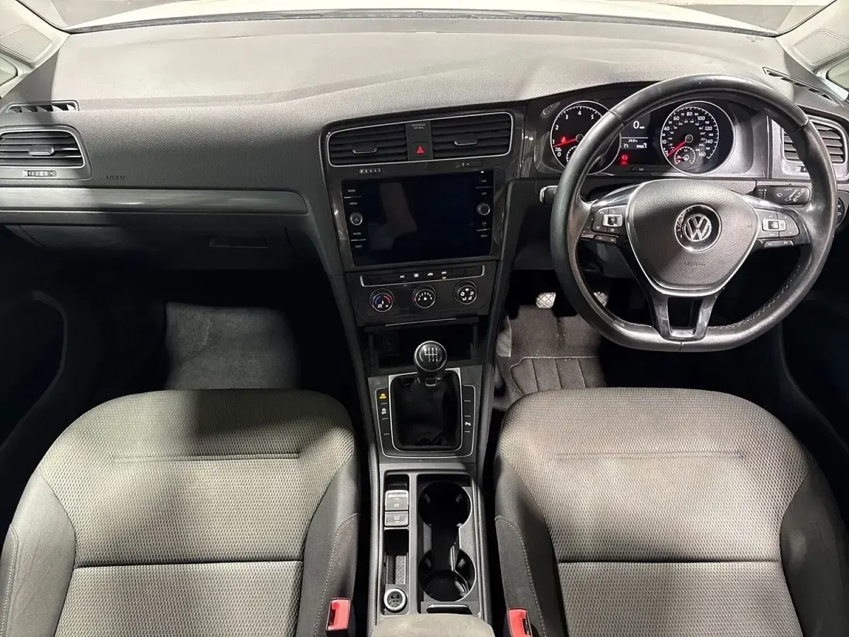 Used VW Golf VII Match 2019 White Hatchback