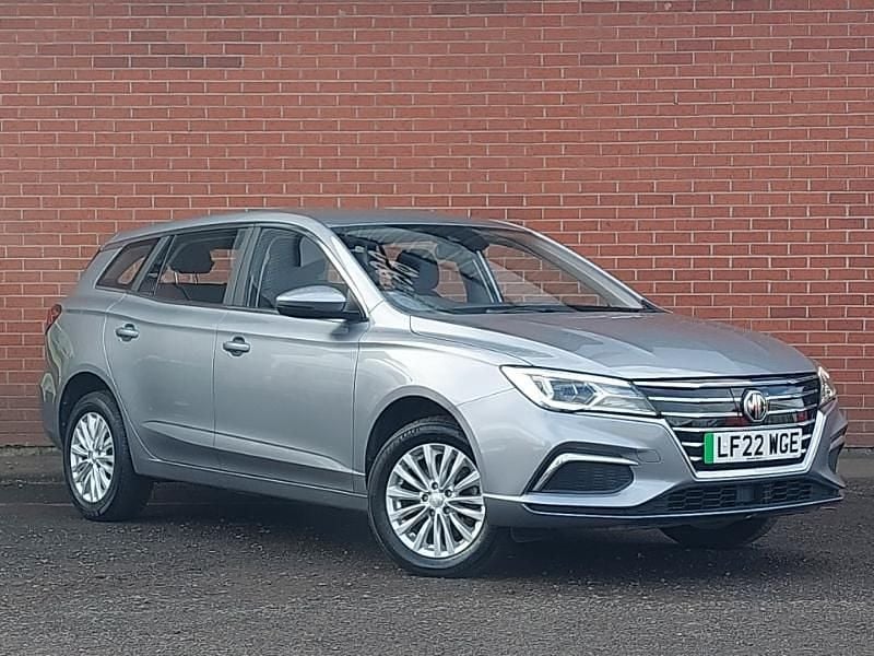 Silver Used 2022 MG MG5 EV Excite Estate | £12,498 (Fair price) - Image 1/4