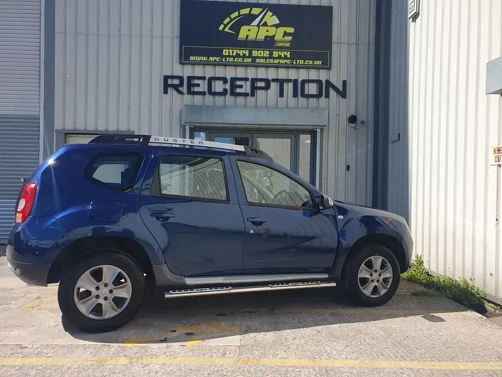 Begagnad Dacia Duster Lauréate 2015 Blå SUV