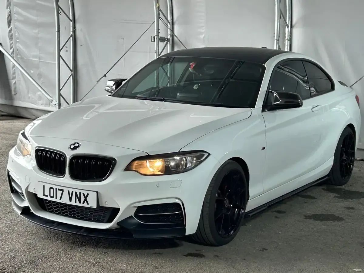 Used BMW 218 Sport Line 2017 White Coupe