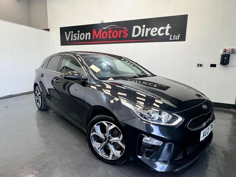 Black Used 2021 Kia Ceed 3 Hatchback | £7,480 (Fair price) - Image 1/4