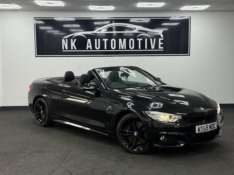 Black Used 2015 BMW 430 Cabriolet M Sport Cabriolet | £13,990 (Fair price) - Image 1/4