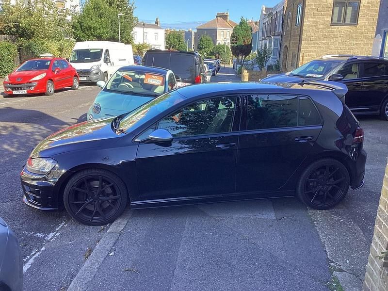 Used VW Golf VII R 2016 Black Hatchback