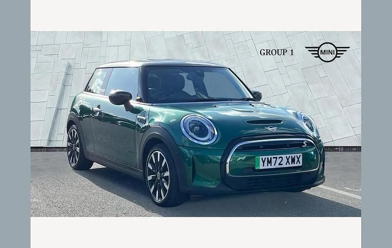 British racing green iv Used 2023 Mini Cooper S Level 3 Hatchback | £18,875 (A bit pricey) - Image 1/4