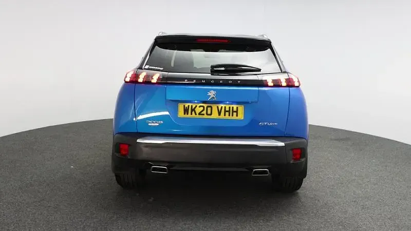 Used Peugeot 2008 GT-line 2020 Vertigo blue SUV