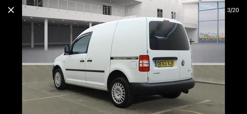 Begagnad VW Caddy Startline 102 HK (75 kW) 2013 Vit Minibuss