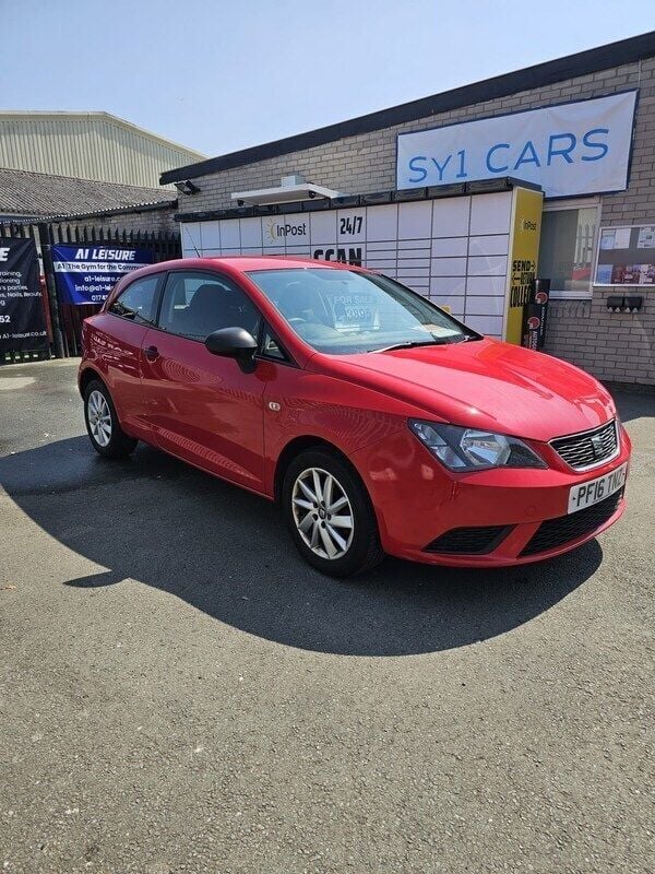 Red Used 2016 Seat Ibiza SOL Hatchback | £3,895 (Fair price) - Image 1/4