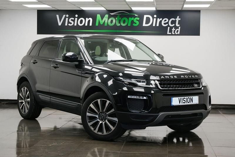 Black Used 2016 Land Rover Range Rover evoque SE Estate | £7,480 (Fair price) - Image 1/4