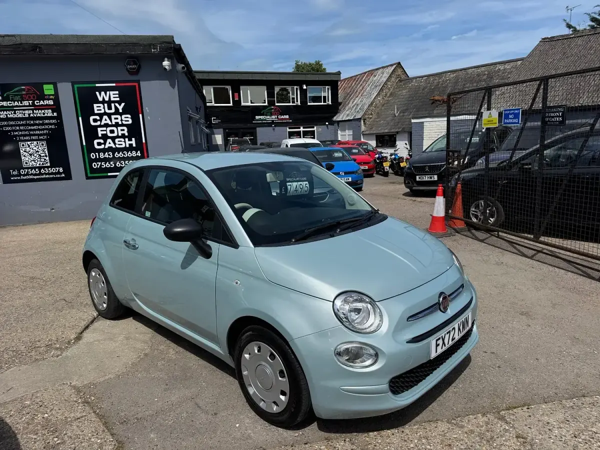 Used Fiat 500 Pop 2022 Green Hatchback
