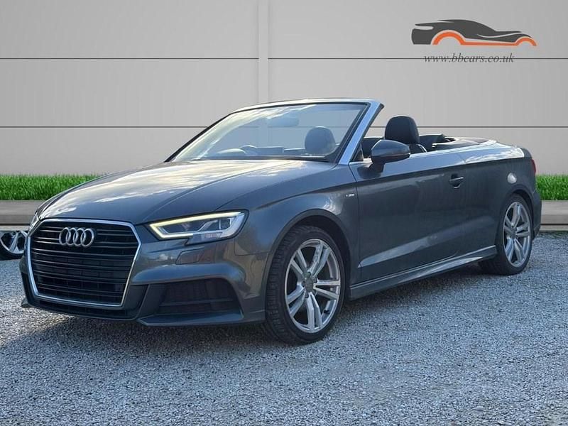 Used Audi A3 Cabriolet S-Line 2019 Grey Cabriolet