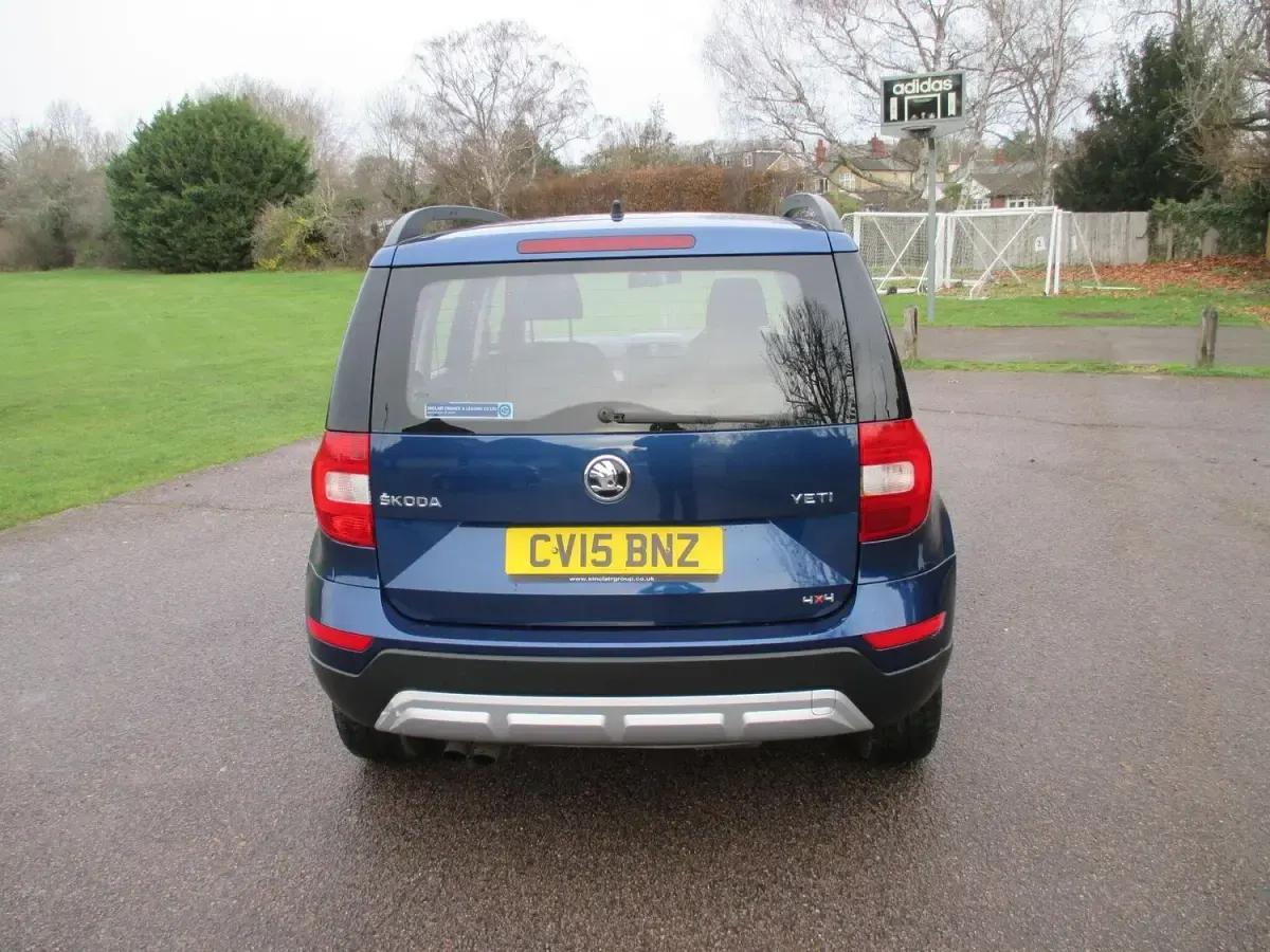 Used Skoda Yeti 2015 Blue SUV