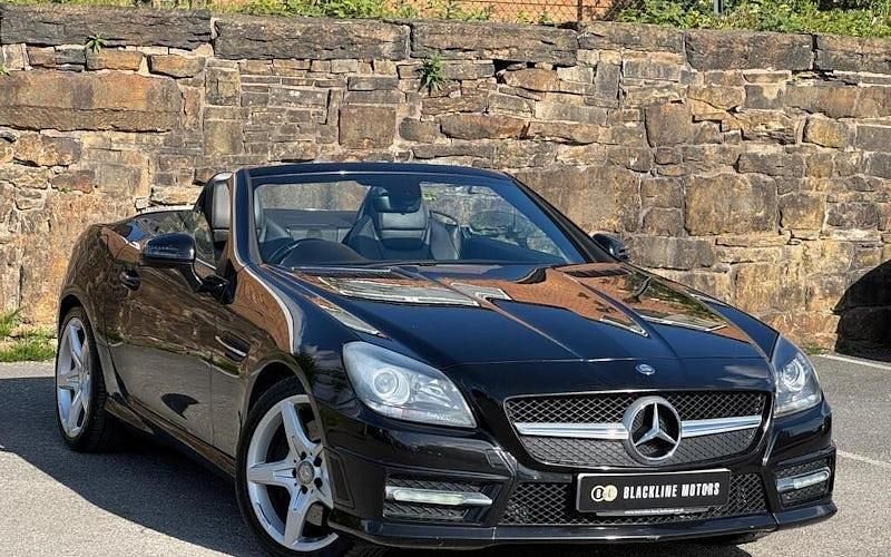 Used Mercedes SLK250 AMG 204 HP (150 kW) 2013 Black Cabriolet
