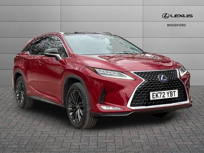 Used Lexus RX450h 313 HP (230 kW) 2022 Red SUV