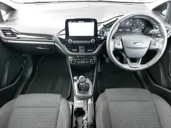 Used Ford Fiesta Titanium 100 HP (73 kW) 2019 Blue Hatchback