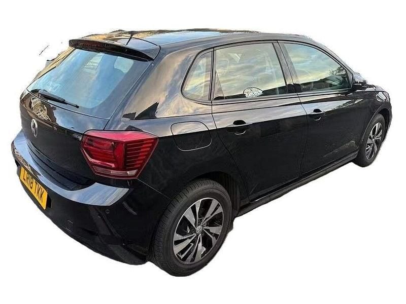 Used VW Polo SE 95 HP (69 kW) 2018 Black Hatchback