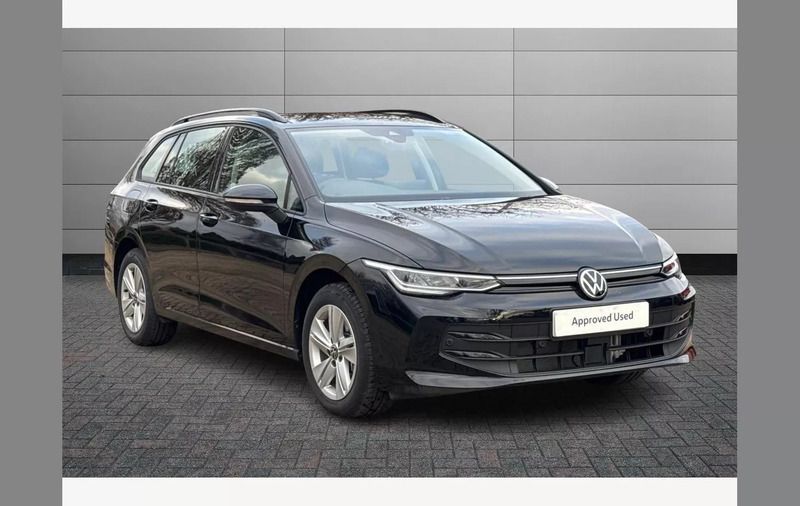 Black Used 2025 VW Golf VIII Life Estate | £23,995 (Fair price) - Image 1/4