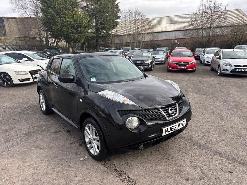 Used Nissan Juke Acenta 110 HP (80 kW) 2012 Black SUV