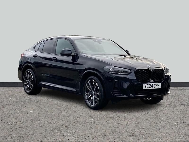 Black Used 2024 BMW X4 M Sport SUV | £45,490 (Fair price) - Image 1/4
