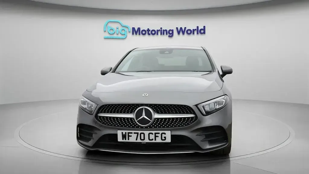Used Mercedes A250 AMG line 259 HP (190 kW) 2020 Grey Sedan