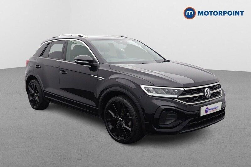 Black Used 2022 VW T-Roc R-line SUV | £23,399 (Fair price) - Image 1/4
