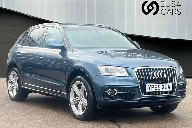Used Audi Q5 S-line plus 190 HP (139 kW) 2015 Blue SUV