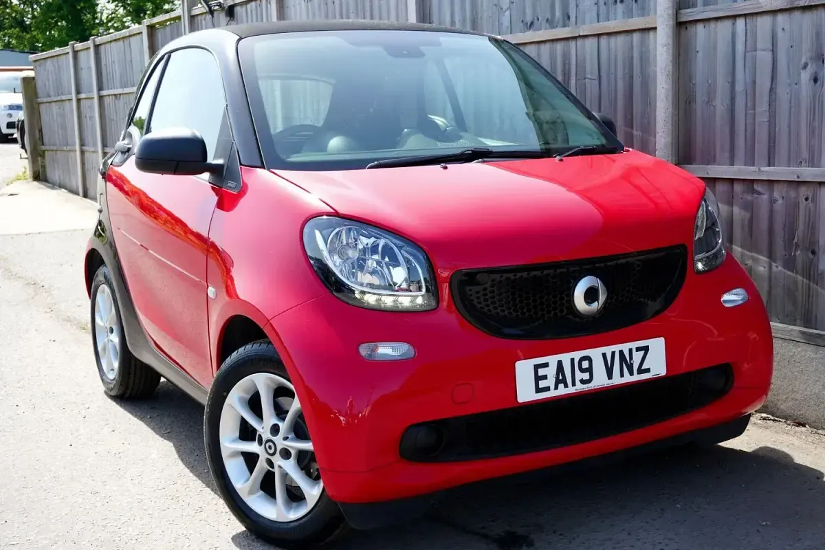Used Smart ForTwo Coupé Passion 71 HP (52 kW) 2019 Black Coupe