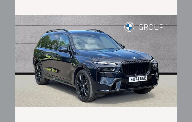 Black Used 2025 BMW X7 M Sport SUV | £79,750 (Fair price) - Image 1/4