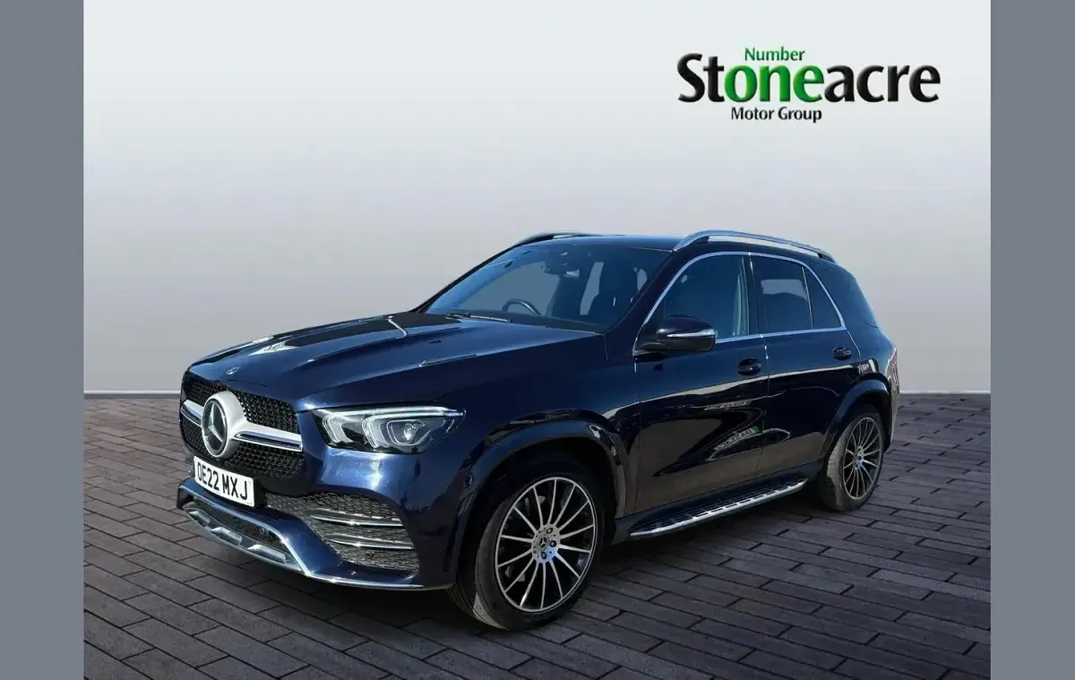 Usado Mercedes GLE400 AMG line 325 HP (239 kW) 2022 Azul SUV
