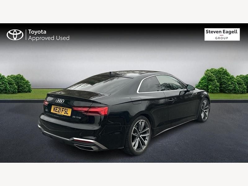 Used Audi A5 S-Line 2021 Black Coupe