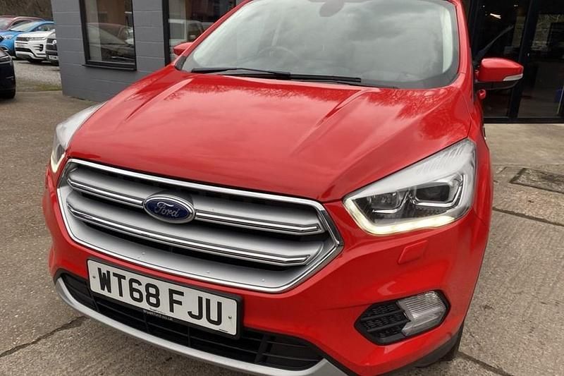 Used Ford Kuga Titanium X 182 HP (133 kW) 2019 Red SUV